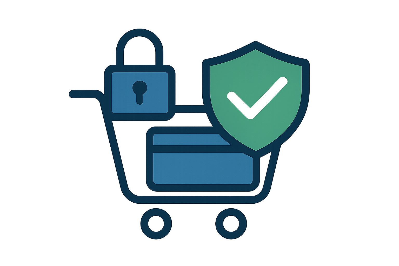 an icon for secure checkout
